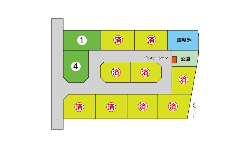 区画図