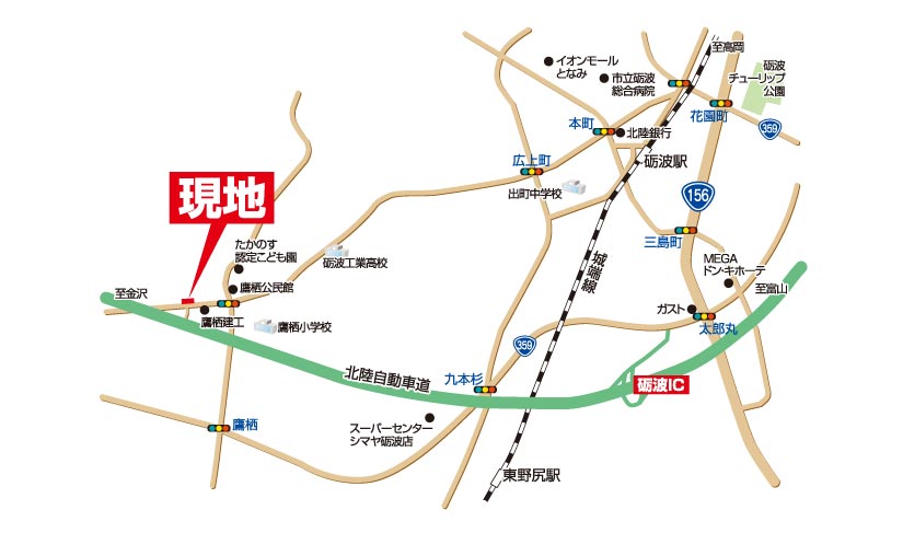 周辺マップ